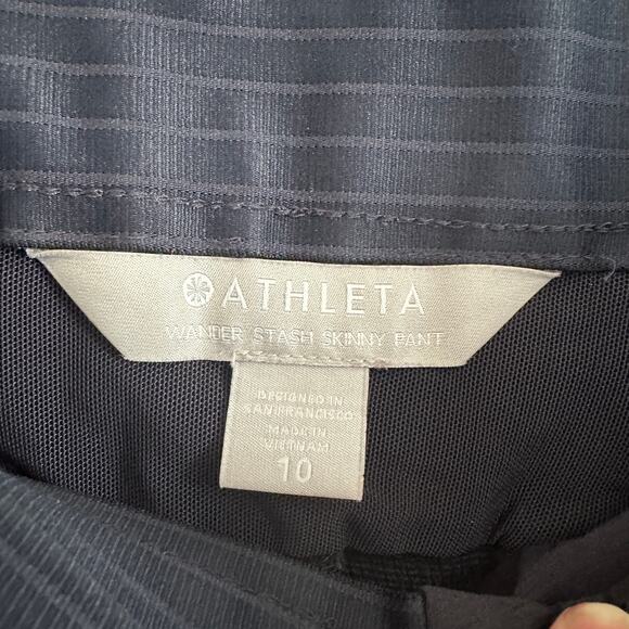 ATHLETA | Wander Stash Skinny Pant Hiking Pants | Size 10 - Picture 4 of 5